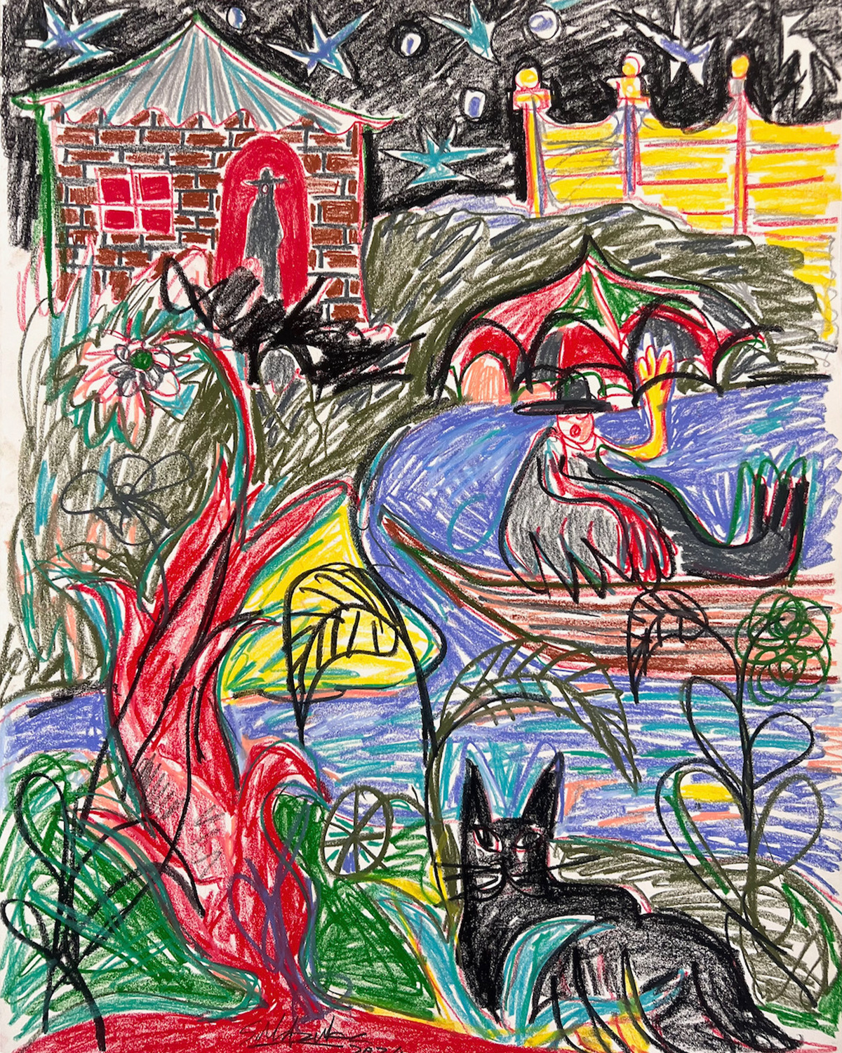 Simphiwe Ndzube, Untitled Study, 2024. Given to Best International Narrative Feature | Courtesy of Tribeca Festival