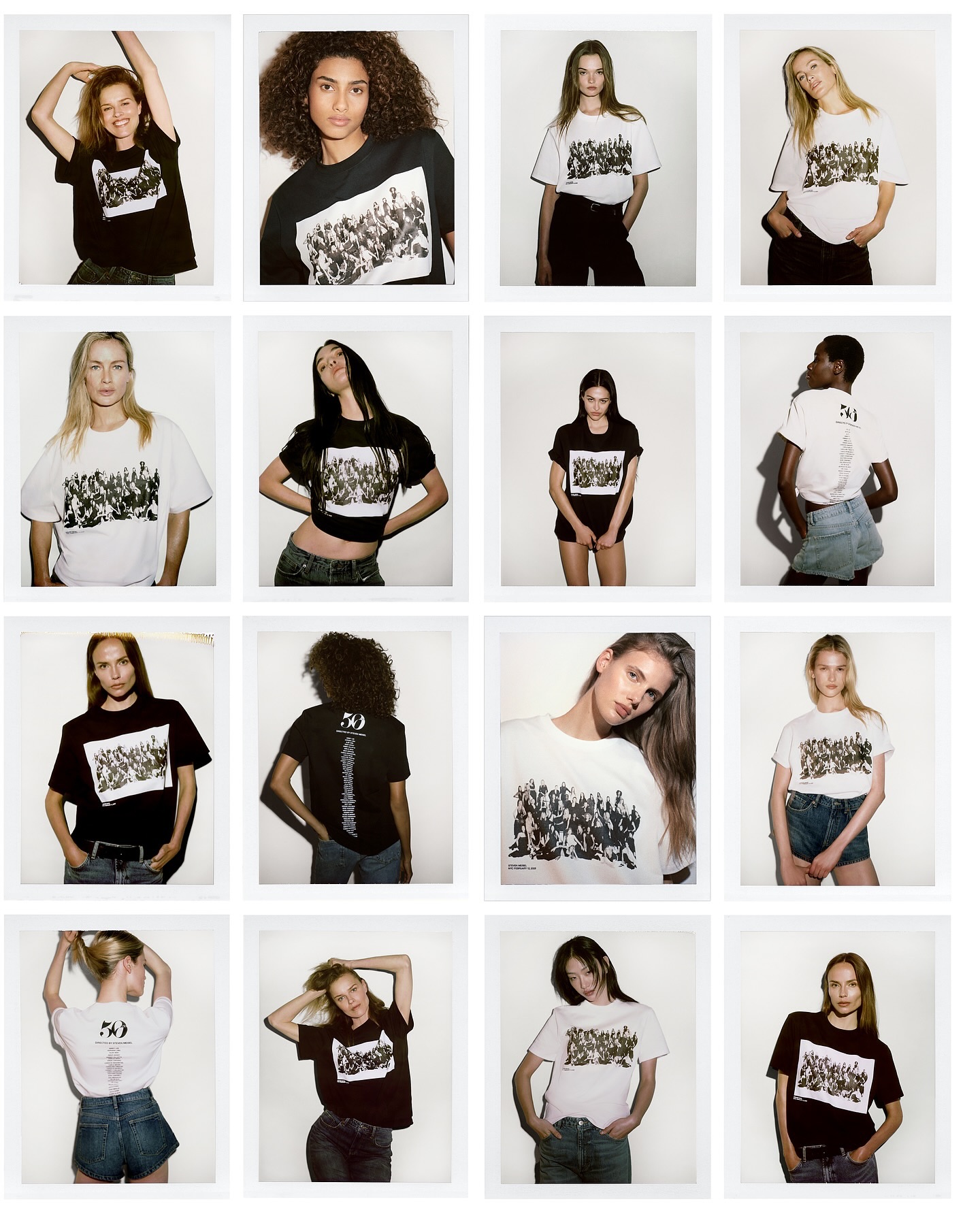 ZARA 50th anniversary campaign 2025