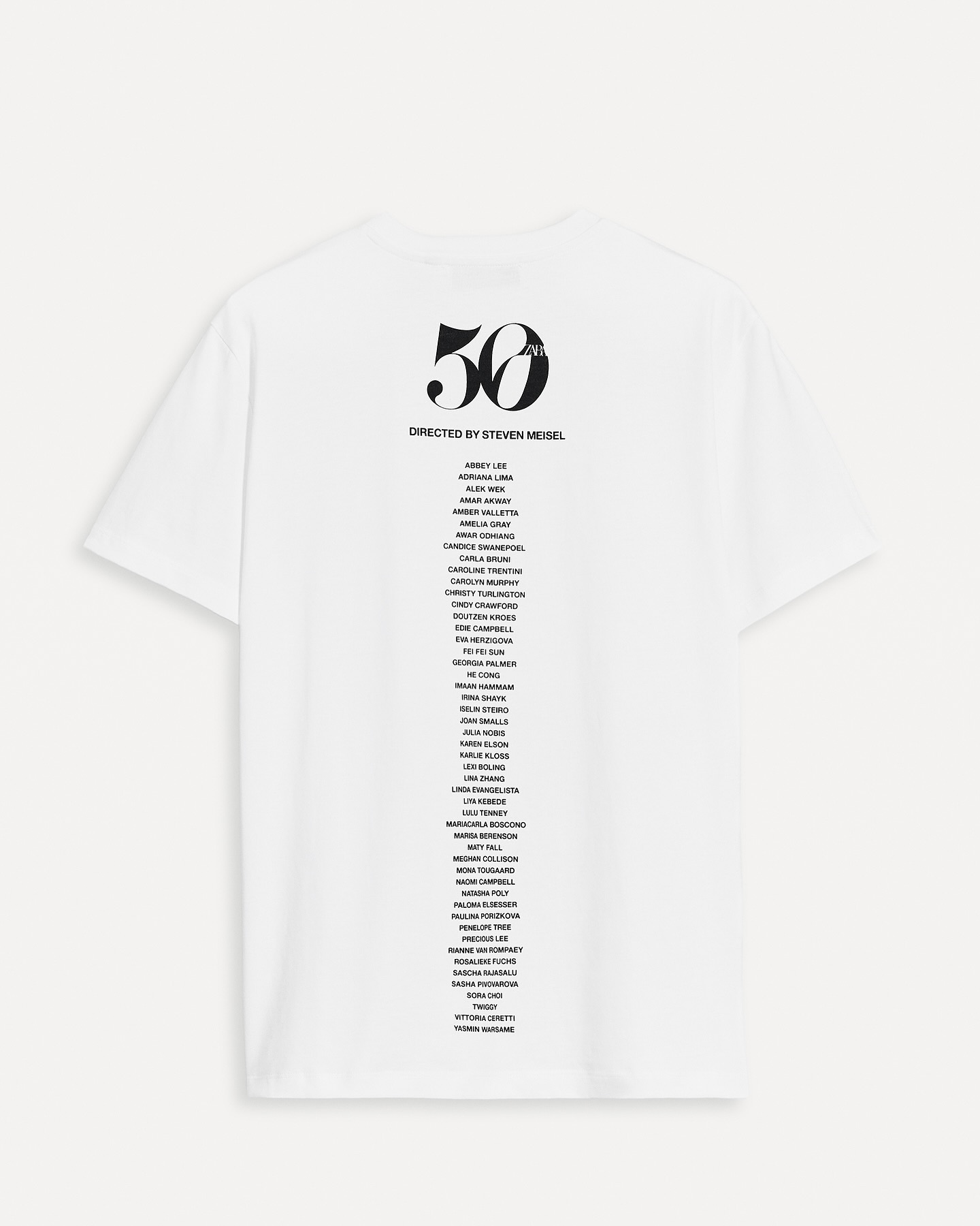 ZARA 50th anniversary campaign 2025