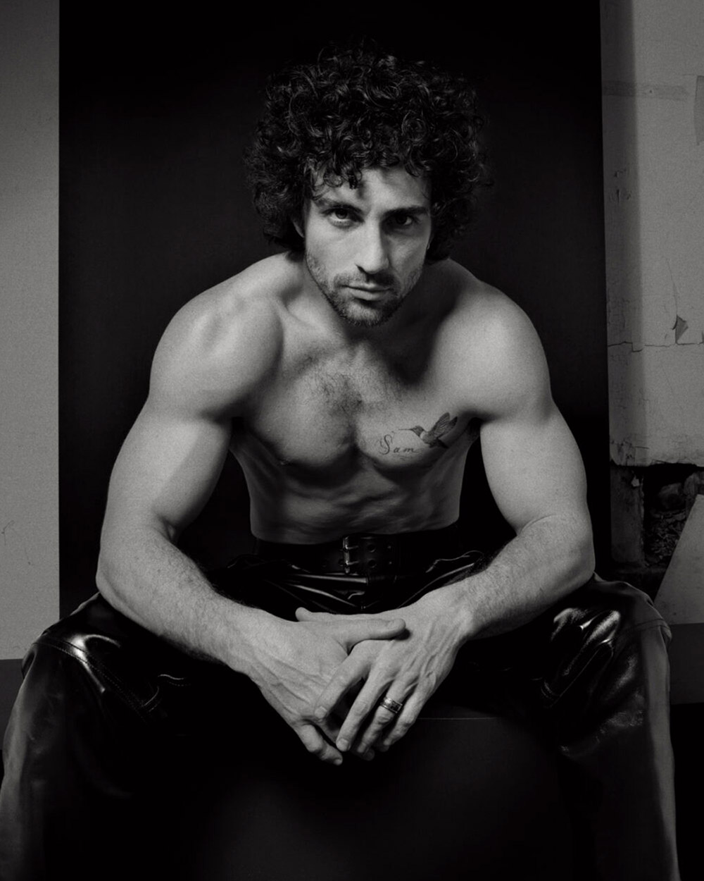 Aaron Taylor-Johnson Steps Into Saint Laurent’s Mapplethorpe Mood