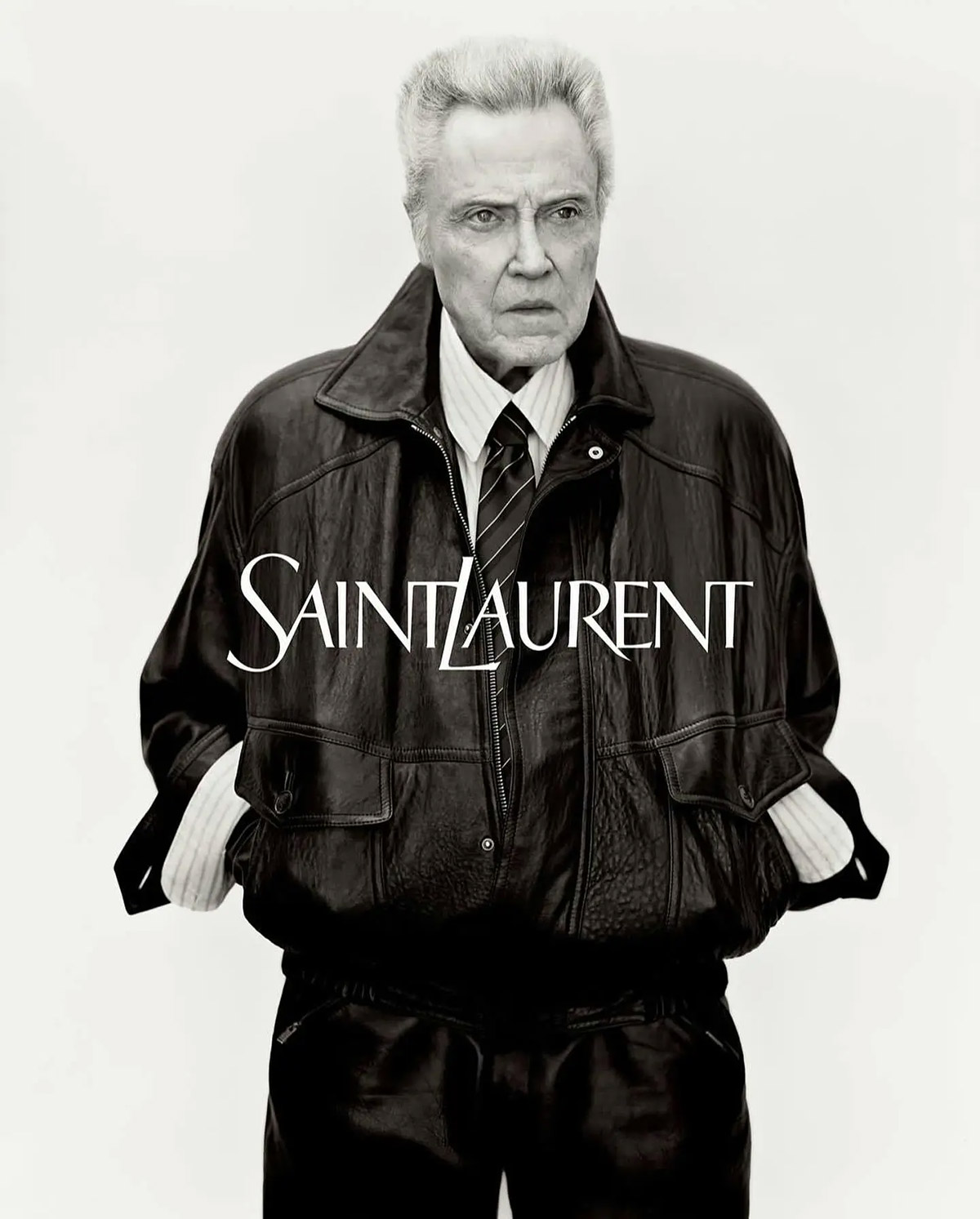 Christopher Walken Saint Laurent
