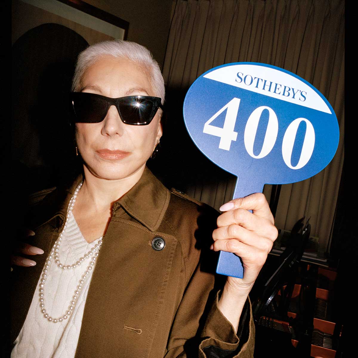 Frame and Sotheby’s Are Reviving 1980s Wall Street Glamour