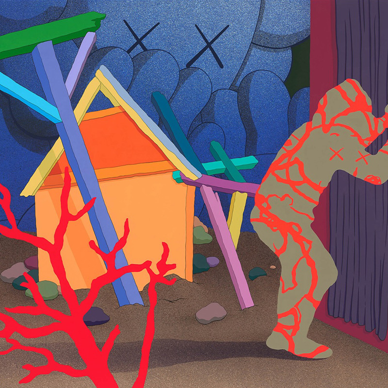 KAWS Brings “Therapy” Exhibition to Galerie Max Hetzler