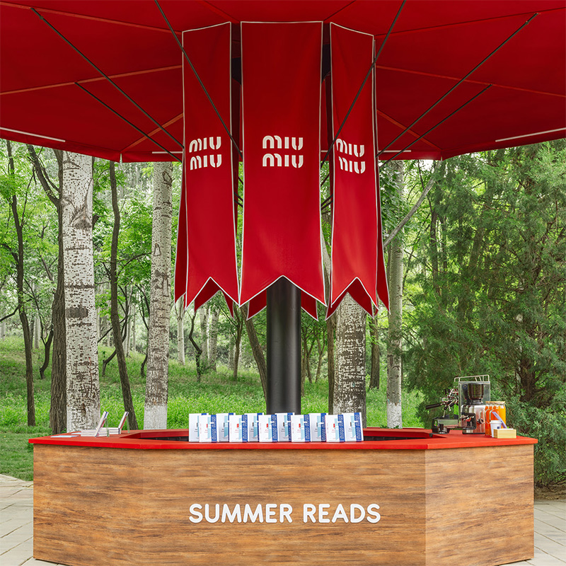 Miu Miu Summer Reads 2025 Turns Green Spaces into Libraries