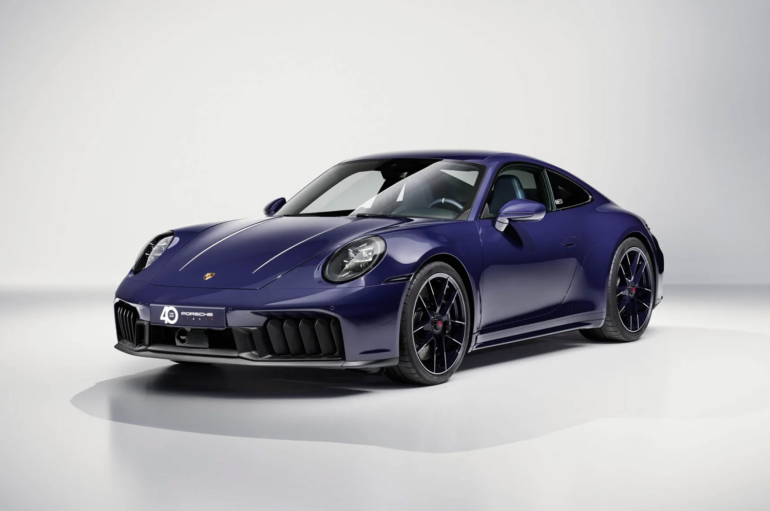Ferragamo Paints Porsche’s 911 and Taycan in Signature Blusogno Blue