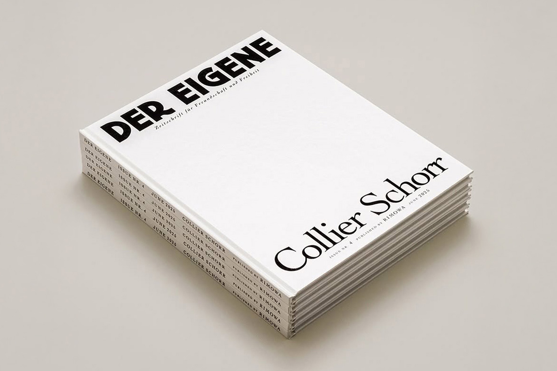 The fourth edition of&nbsp;Der Eigene | Source: Rimowa