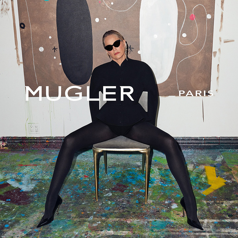 Sharon Stone Stars in New Mugler Archive Capsule Campaign