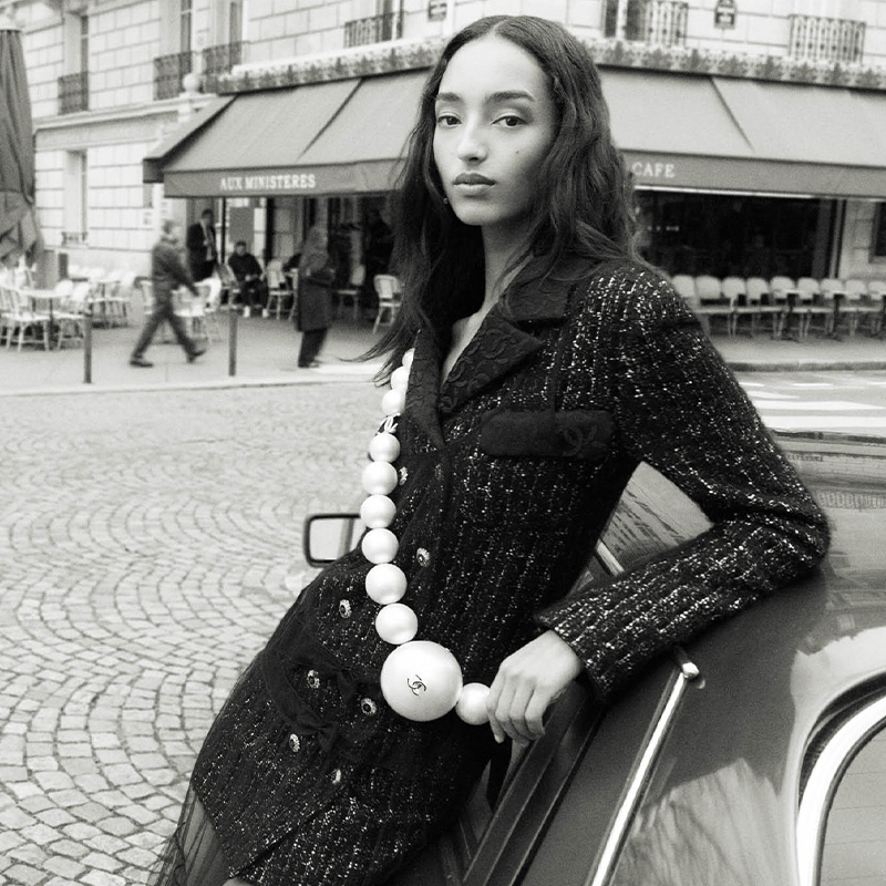 Mona Tougaard Leads Chanel FW25/26 Campaign in Paris