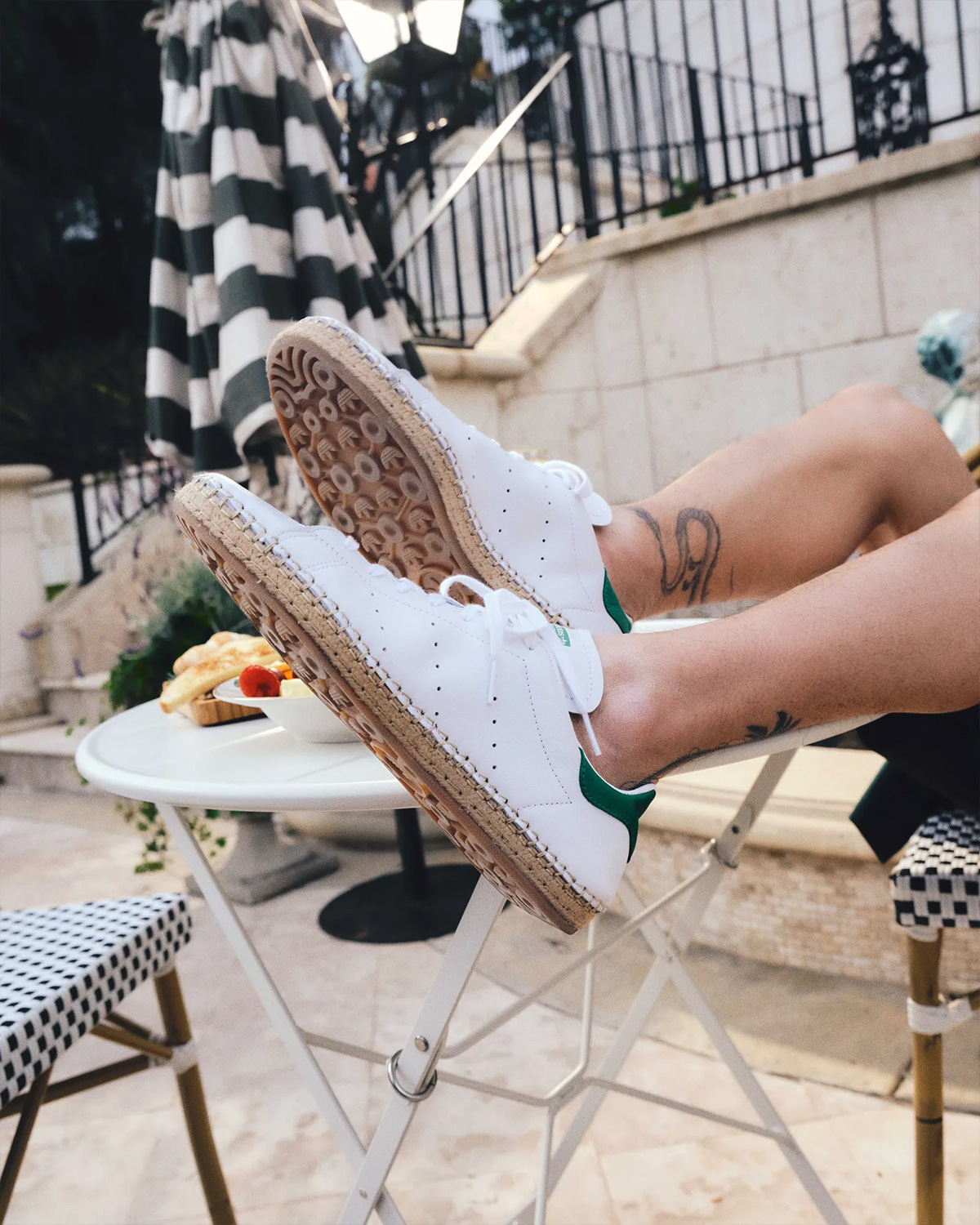 CLOT Stan Smith Espadrille Collection by Edison Chen | Source: CLOT