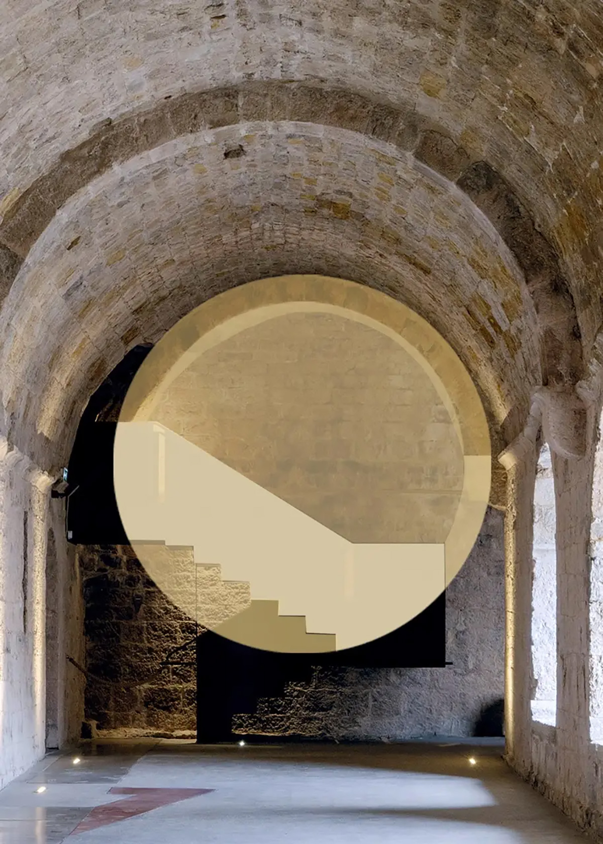 Georges Rousse | Project for La Celle 1, 2025 | Courtesy of the artist