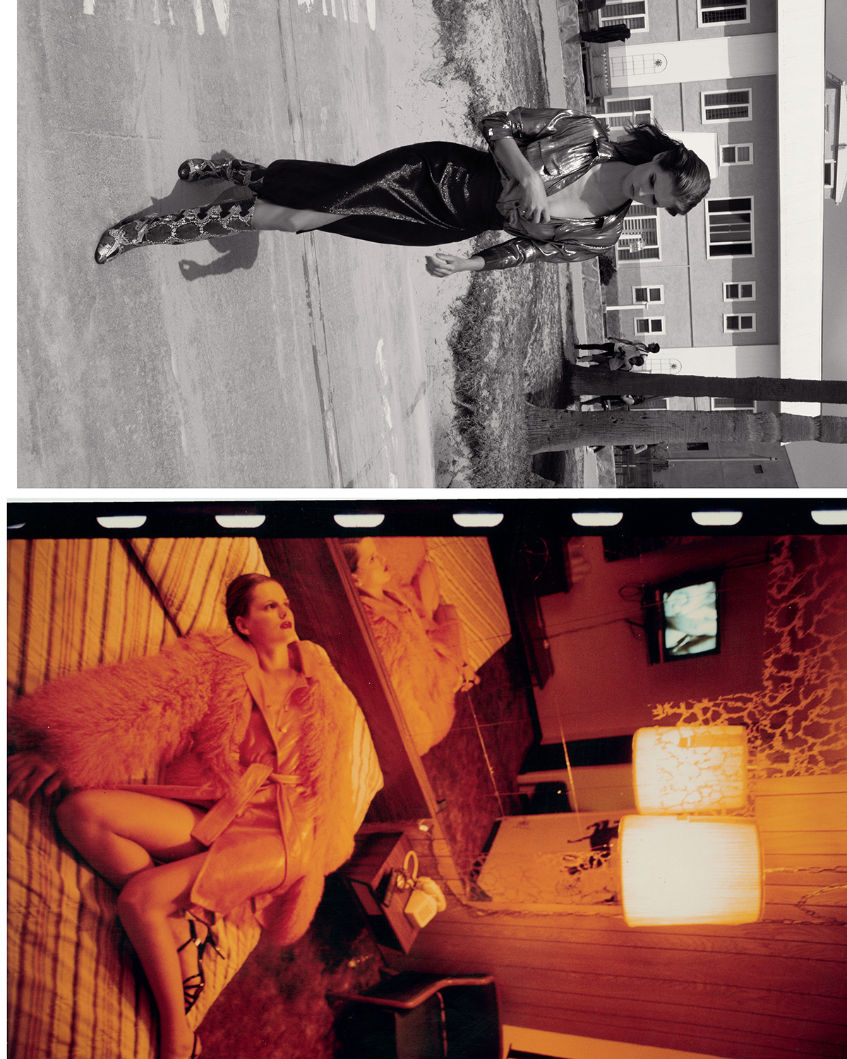 Glen Luchford. Atlas Collage | Malgosia Bela for Self Service Magazine, 2011 | Stella Tennant for Mirabella Magazine, 1997 | Courtesy of © Glen Luchford
