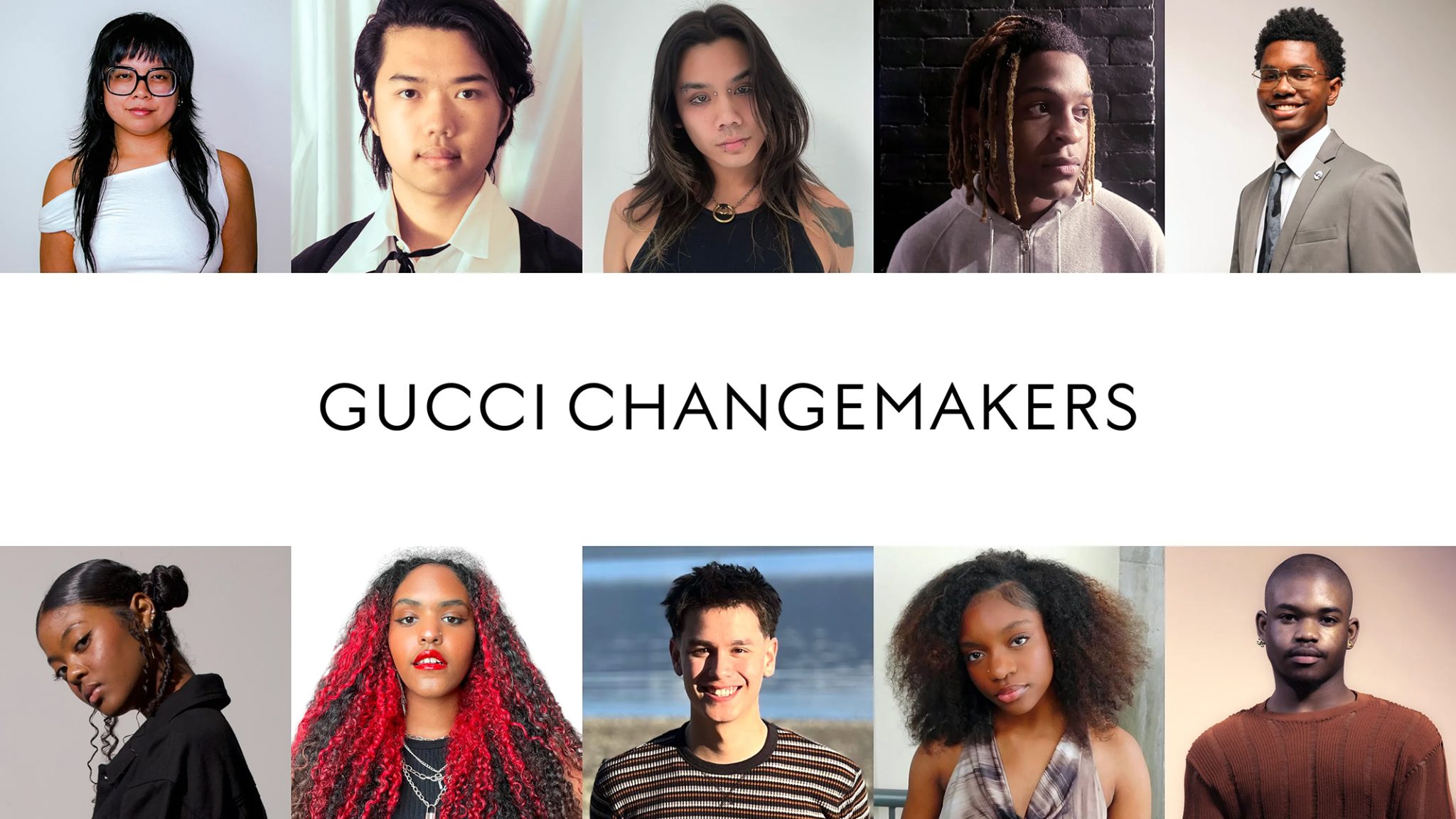 The recipients of the Gucci Changemakers Award | Source: Gucci