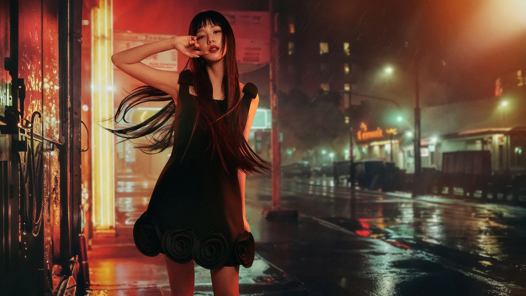 Jisoo x self-portrait FW25 Campaign | Source: self-portrait