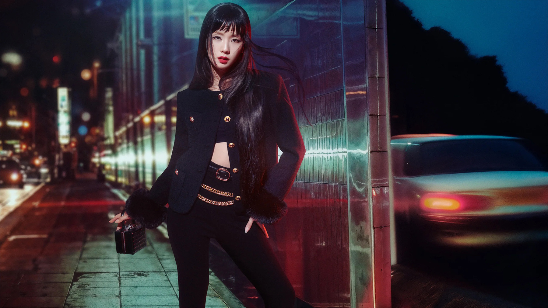 Jisoo x self-portrait FW25 Campaign | Source: self-portrait