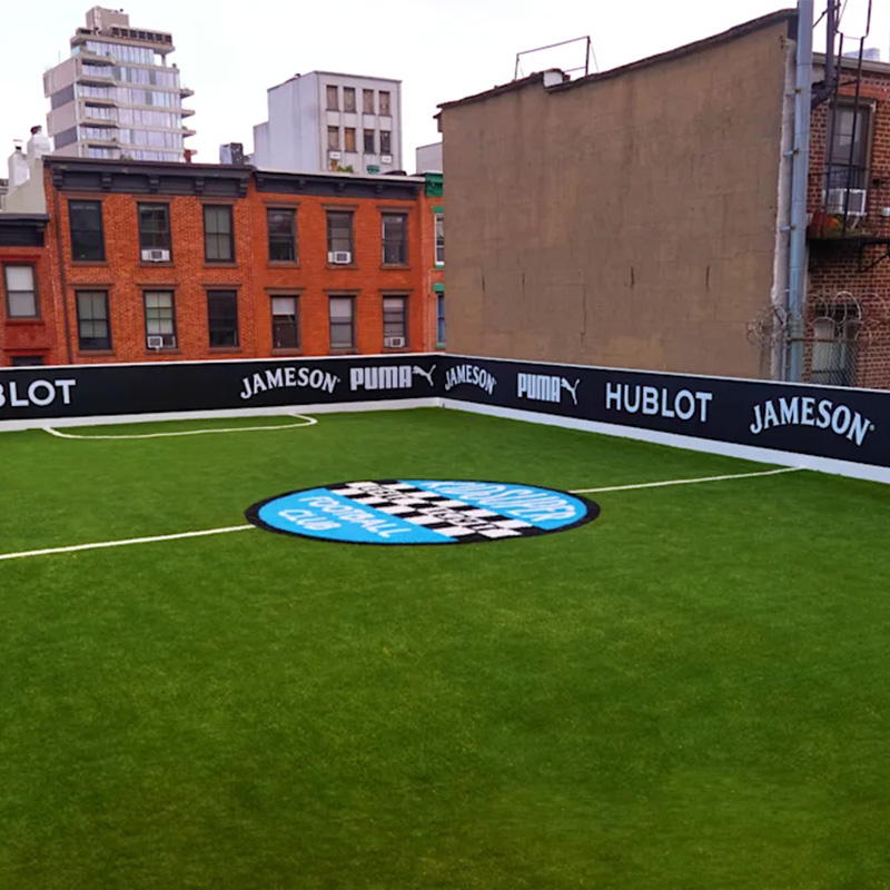 KidSuper Brings a Rooftop Soccer Field to Brooklyn