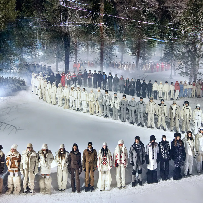 Moncler Grenoble Brings Fall  2026 Runway Show to Aspen