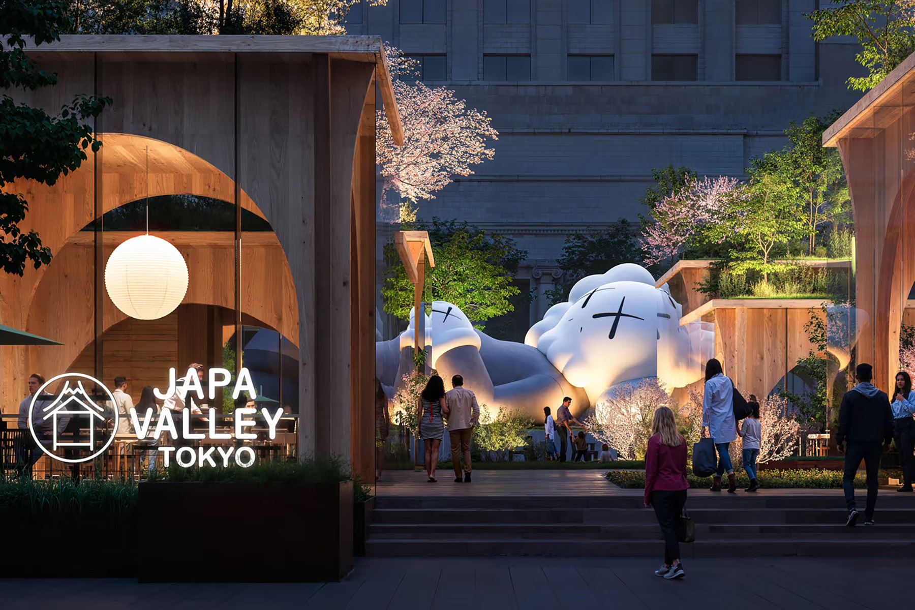Pharrell Williams and NIGO team up with NOT A HOTEL to launch JAPA VALLEY TOKYO in Yurakucho Park | Source: Japa Valley
