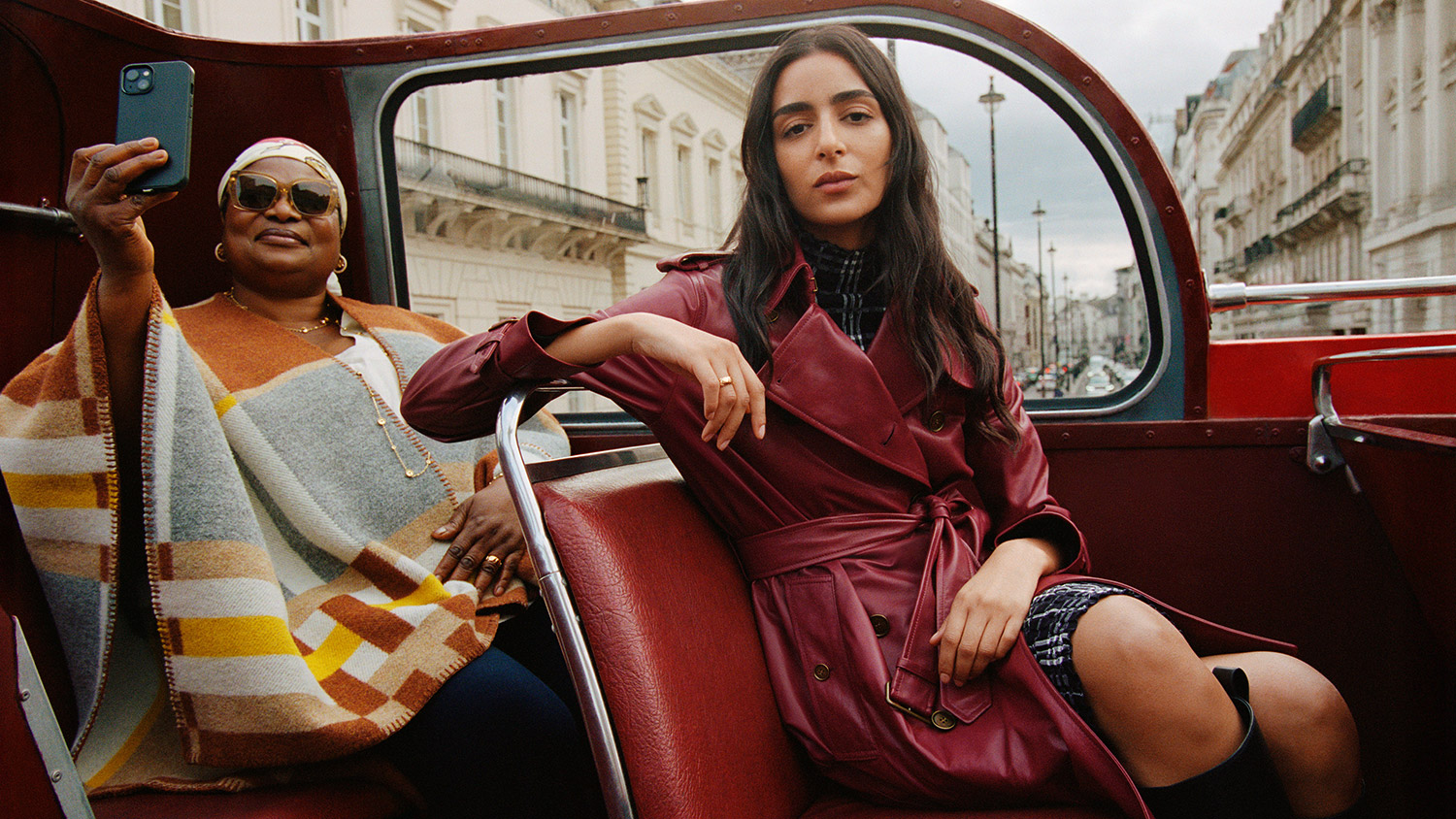 Burberry Back to the City Follows a Red Bus Route Across London