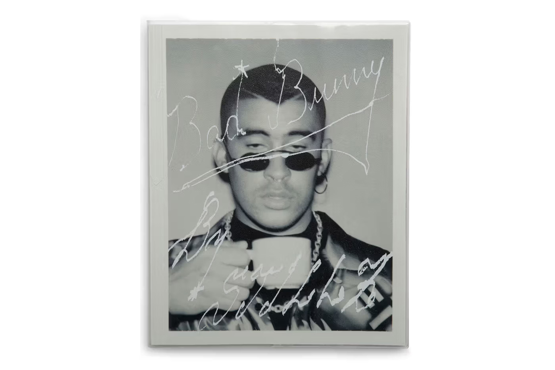 On the cover of the book is a photograph of Bad Bunny taken before his first-ever show at the Choli in 2019 | Source: Stillz