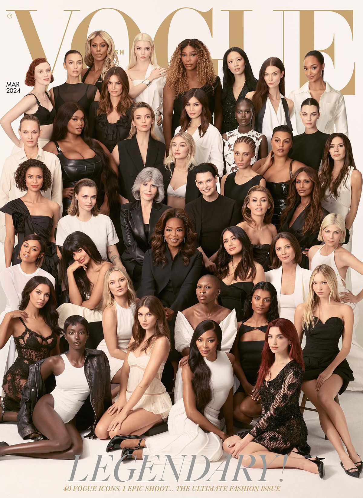 The March 2024 issue of British Vogue | Source: British Vogue