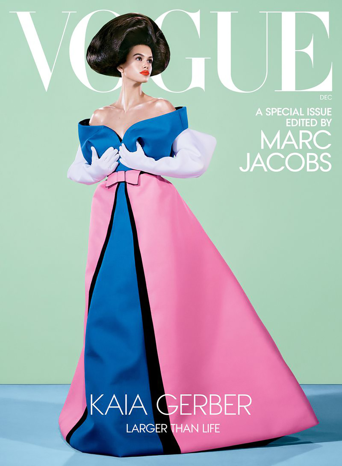 December 2024 issue of American Vogue | A Special Issue Edited by Marc Jacobs | Model Kaia Gerber | Phhotographed by Steven Meisel