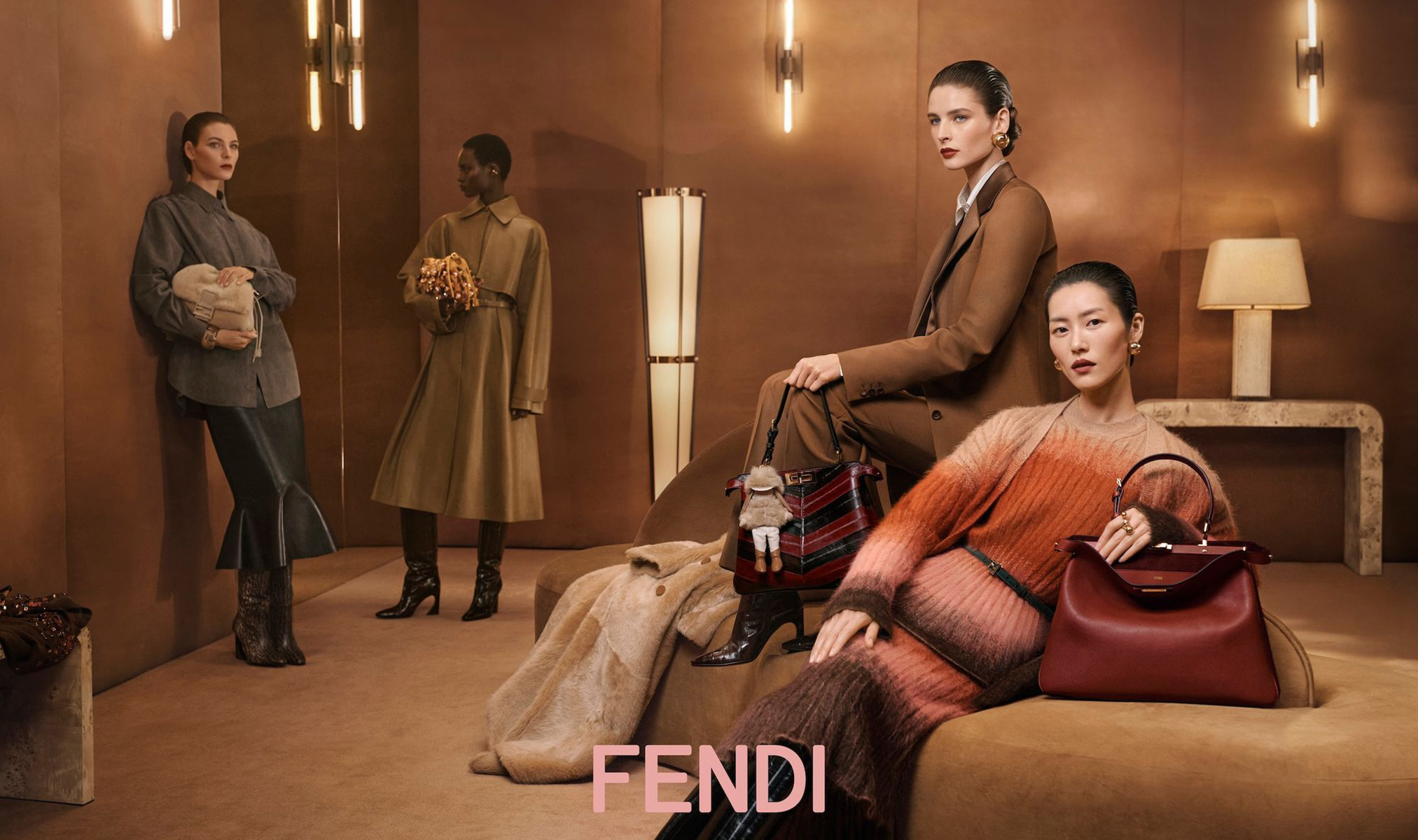 Fendi 100th Anniversary Campaign | Source: Fendi