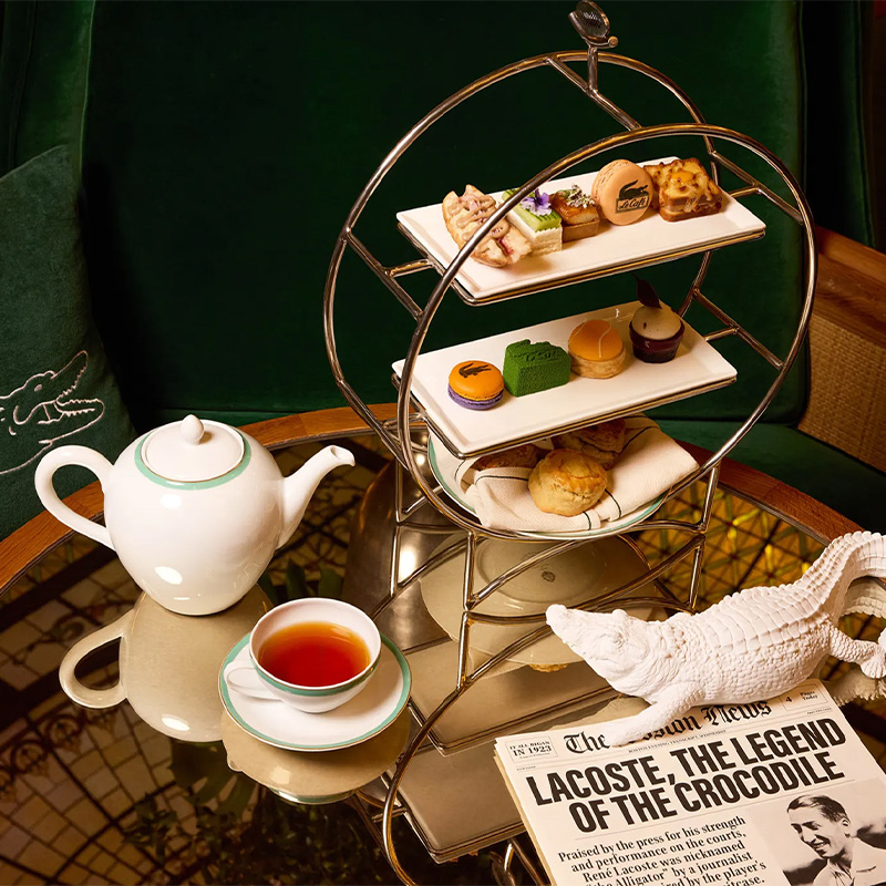Lacoste’s City Edit: The Plaza Tea and Printemps Pop-Up