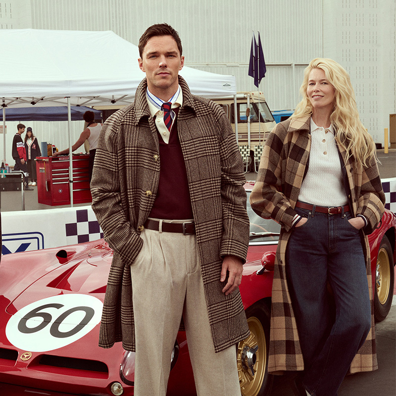 Tommy Hilfiger Fall 2025 Campaign Takes Us to the Racetrack