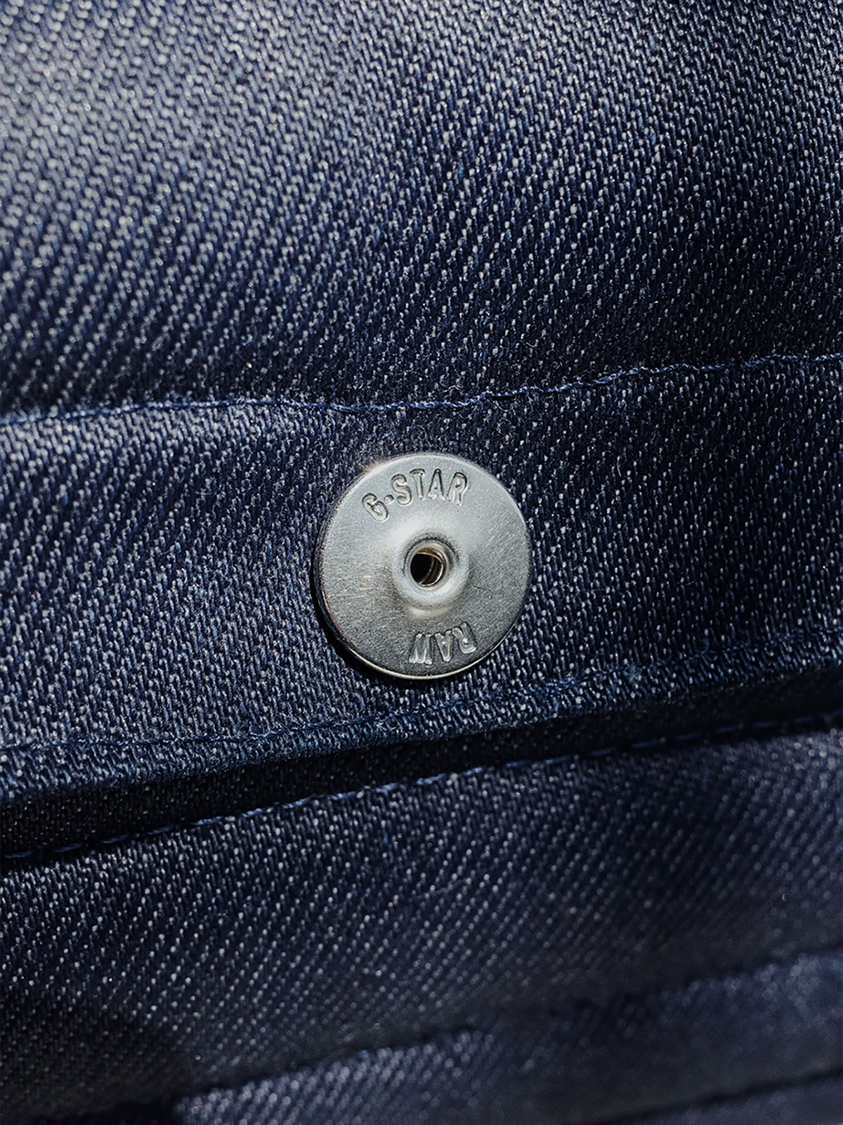 A Seat of the Art in G-STAR Denim by Caroline Chao | Source: G-STAR