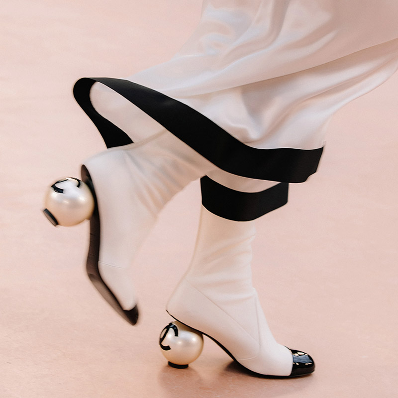 Chanel’s New Pearl Boot Offers a Lesson in Sculptural Design