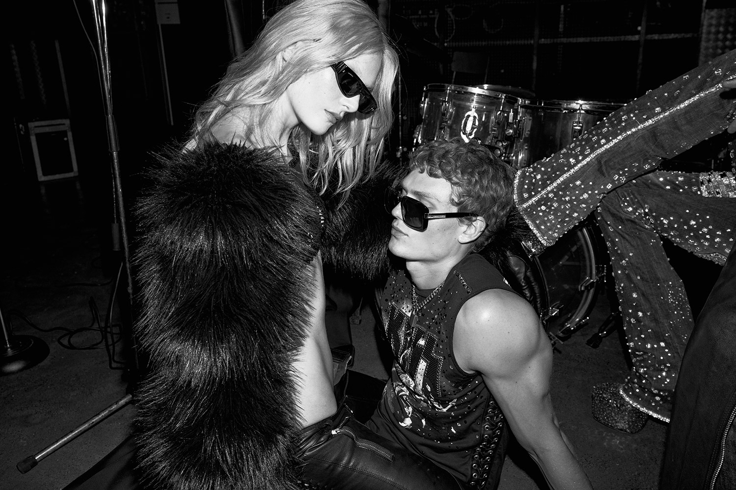 Alex Consani for DSQUARED2 Fall 2025 Eyewear Campaign