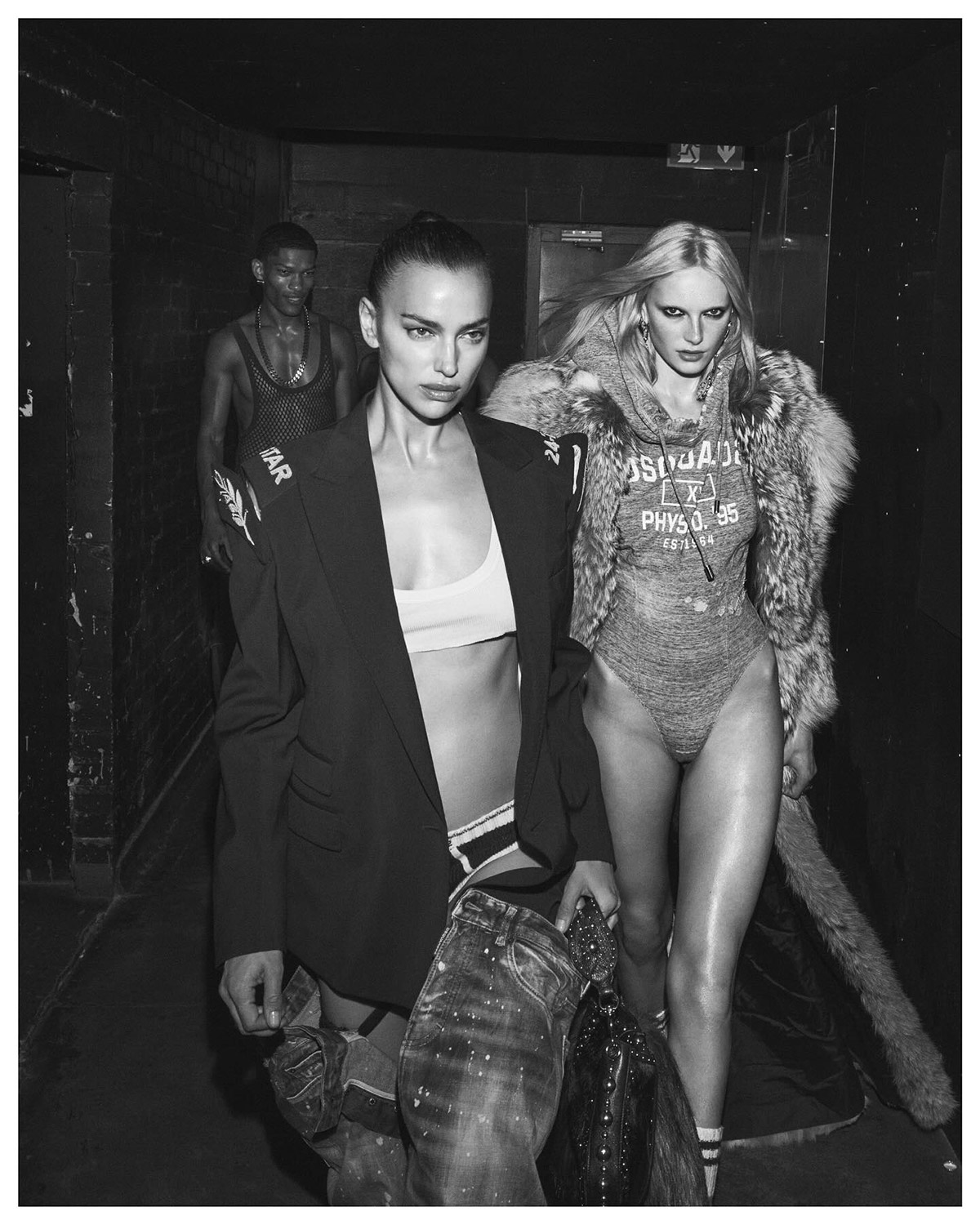 Irina Shayk and Alex Consani for DSQUARED2 Fall 2025 Eyewear Campaign