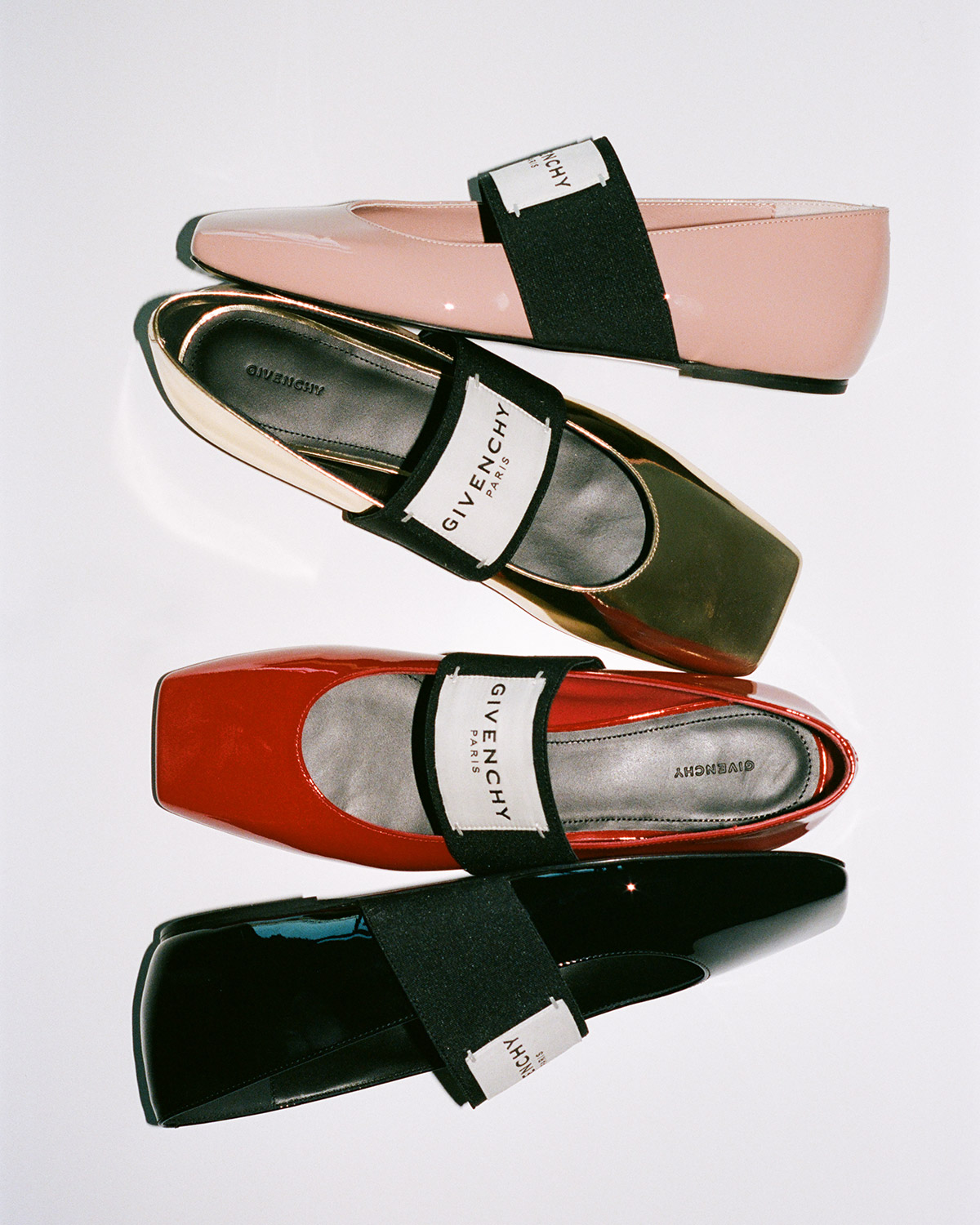 Givenchy Sliced Square ballerina