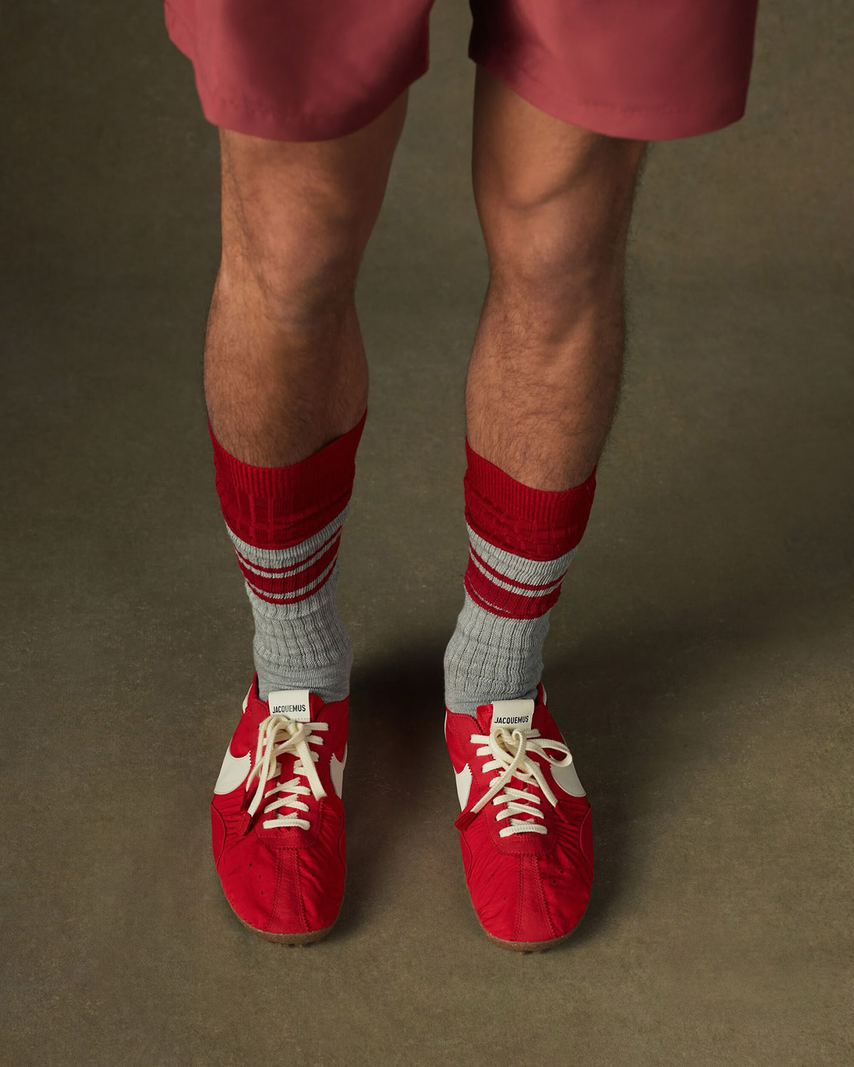 Jacquemus x Nike Moon Shoe Red