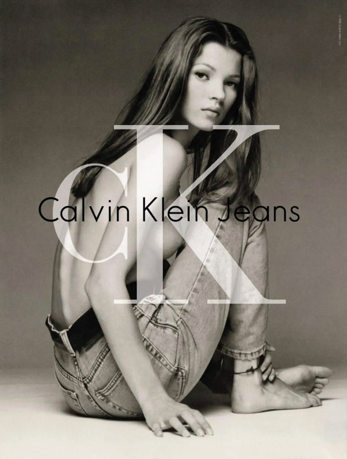 Kate Moss for Calvin Klein by by Patrick Demarchelier
