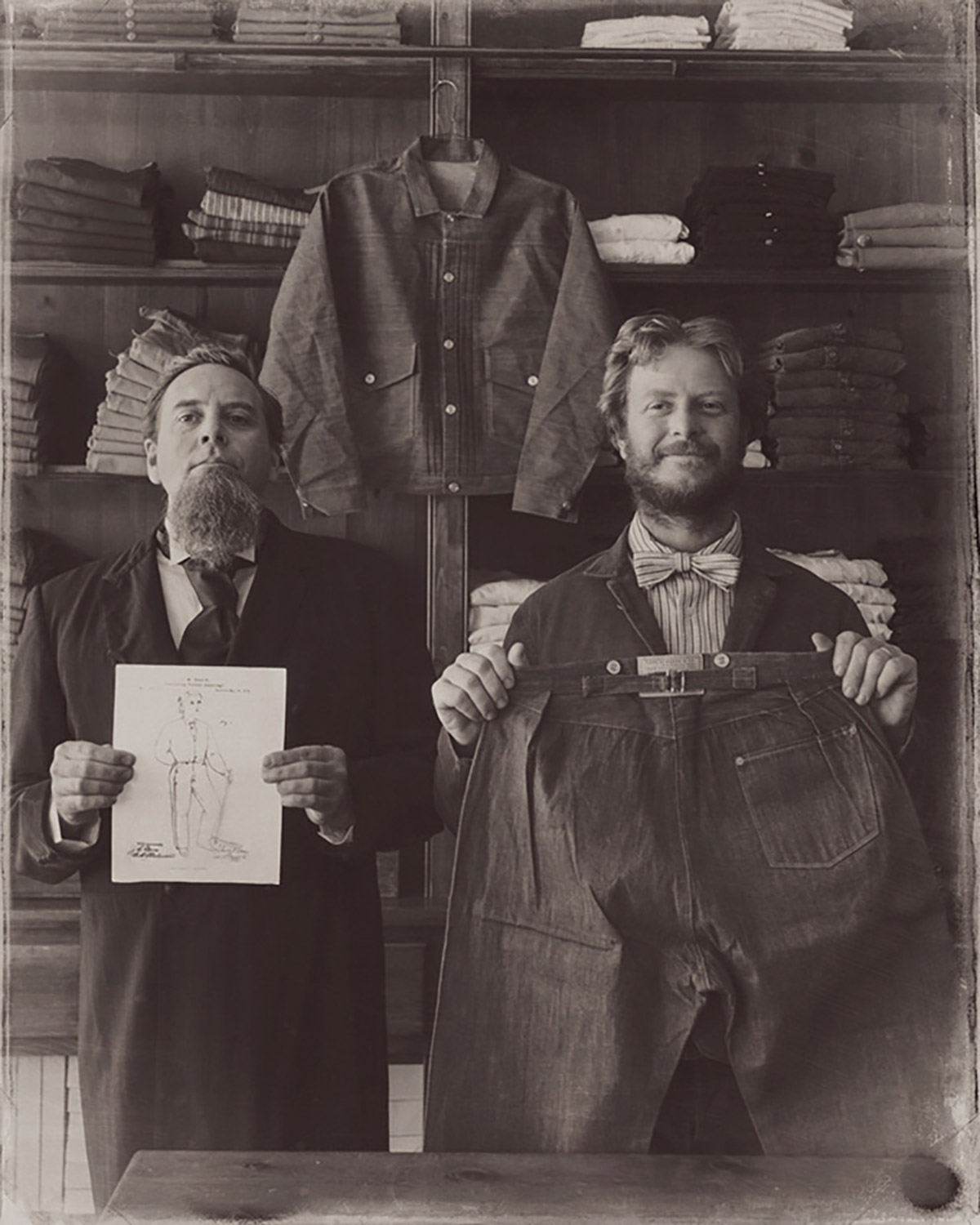 Levi Strauss and Jacob Davis. U.S. Patent No. 139,121.
