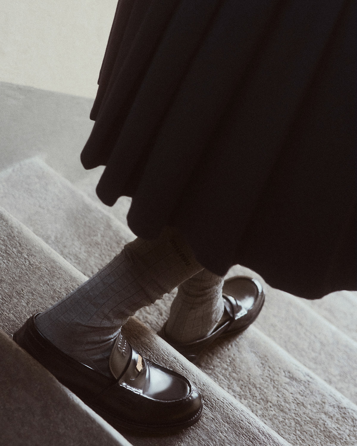 Miu Miu Collegiate Classics loafers