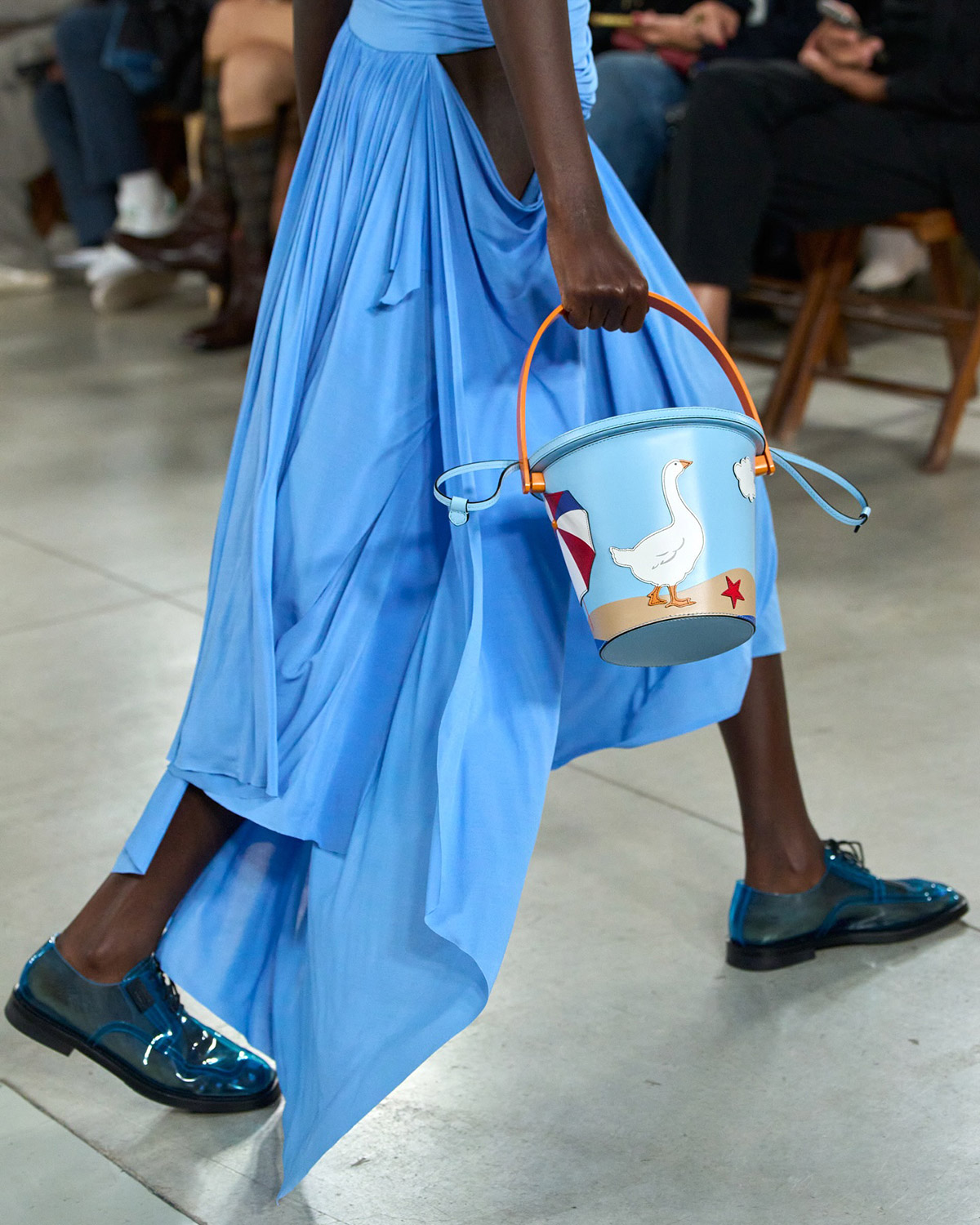 Moschino Goose Bucket Bag