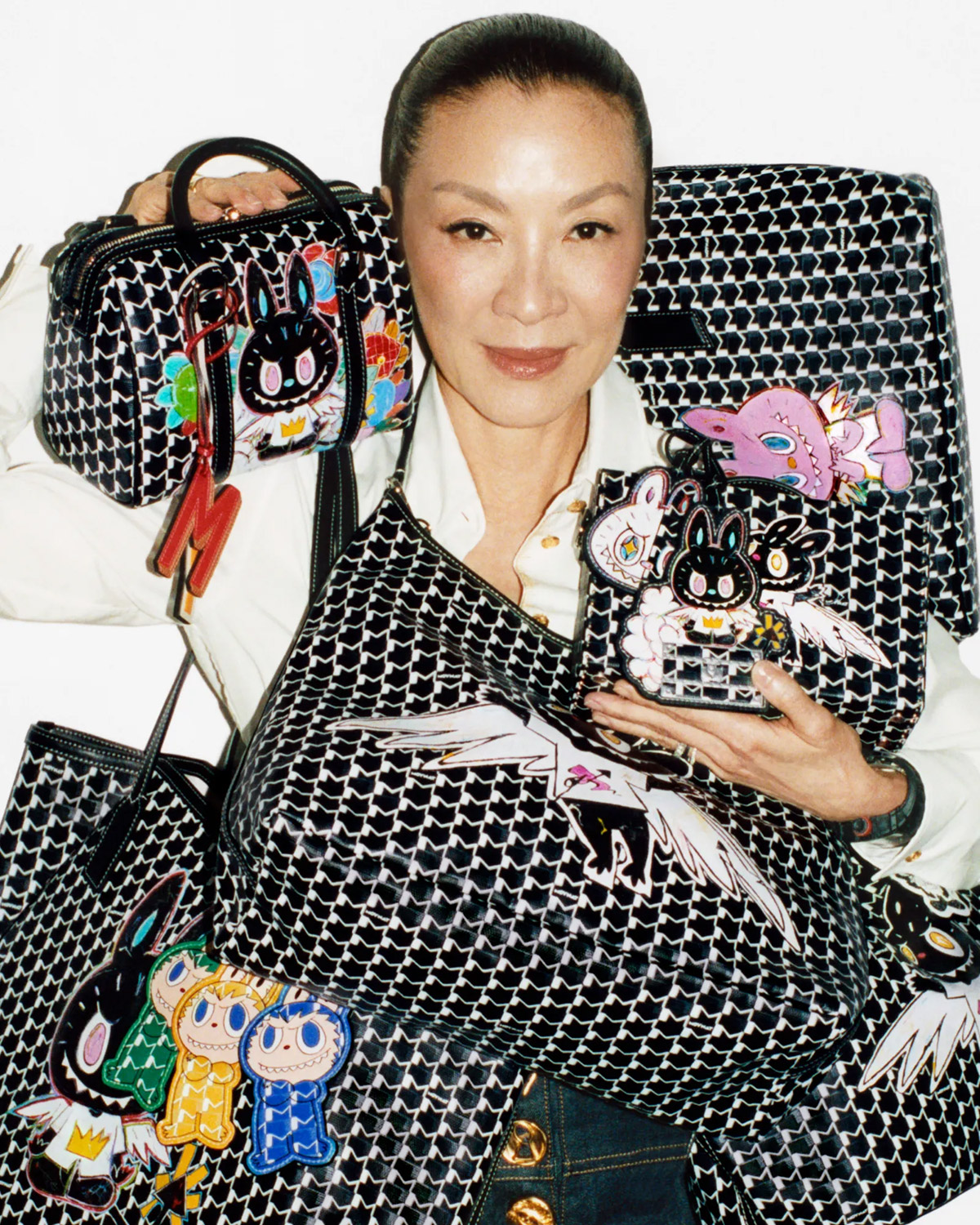Michelle Yeoh for Moynat x Kasing Lung collection