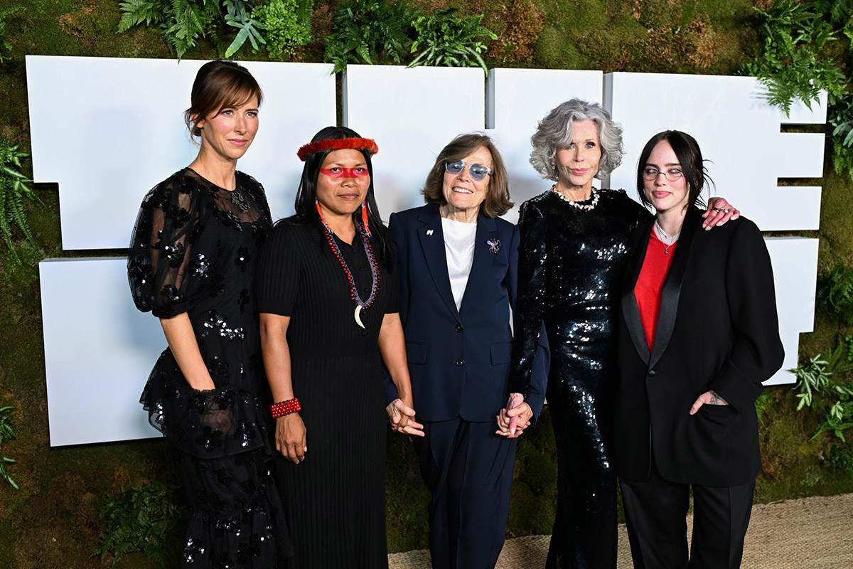Sophie Hunter, Nemomte Nenquimo, Sylvia Earle, Jane Fonda, Billie Eilish