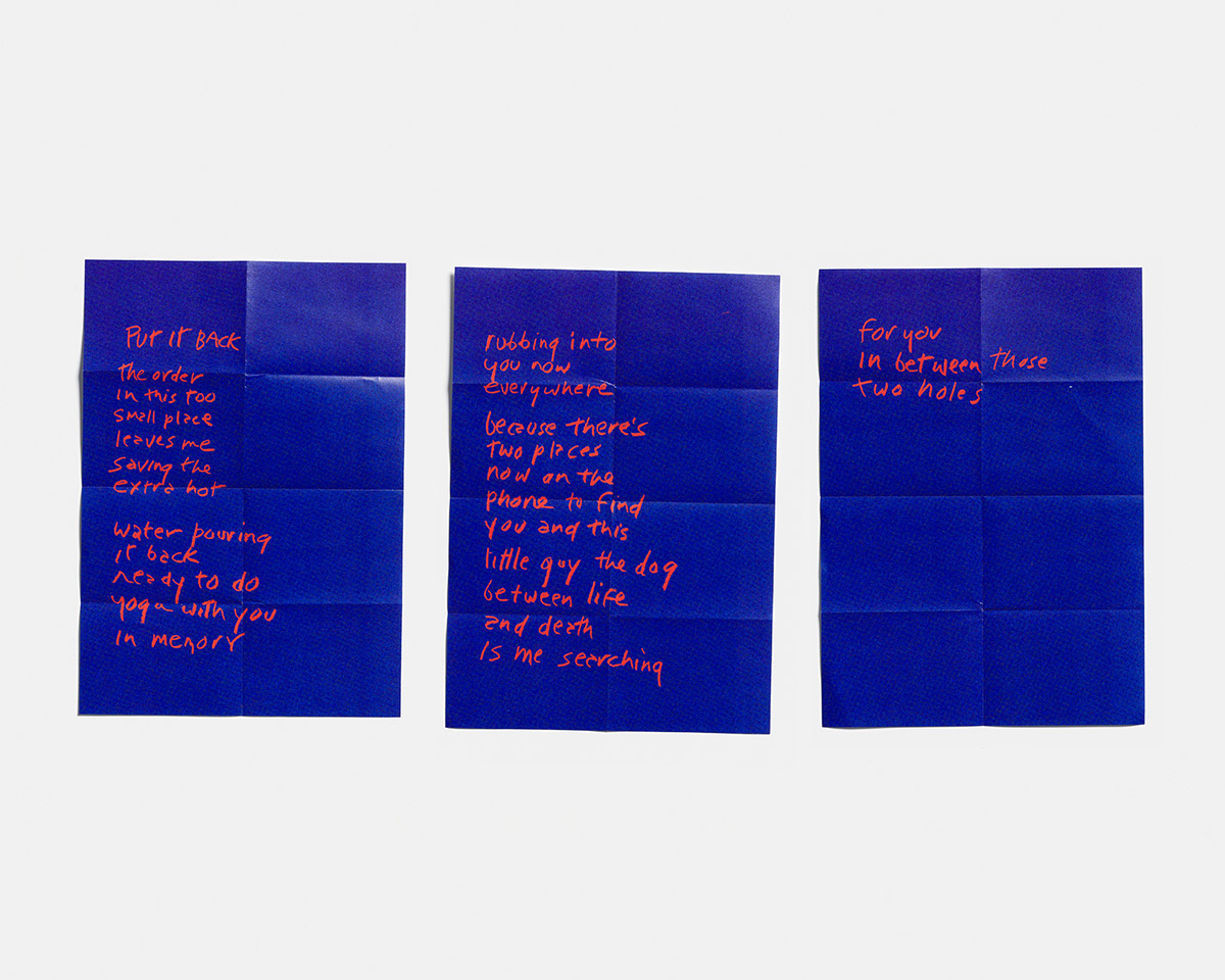 ‘Put It Back’, a poem by Eileen Myles, 2025