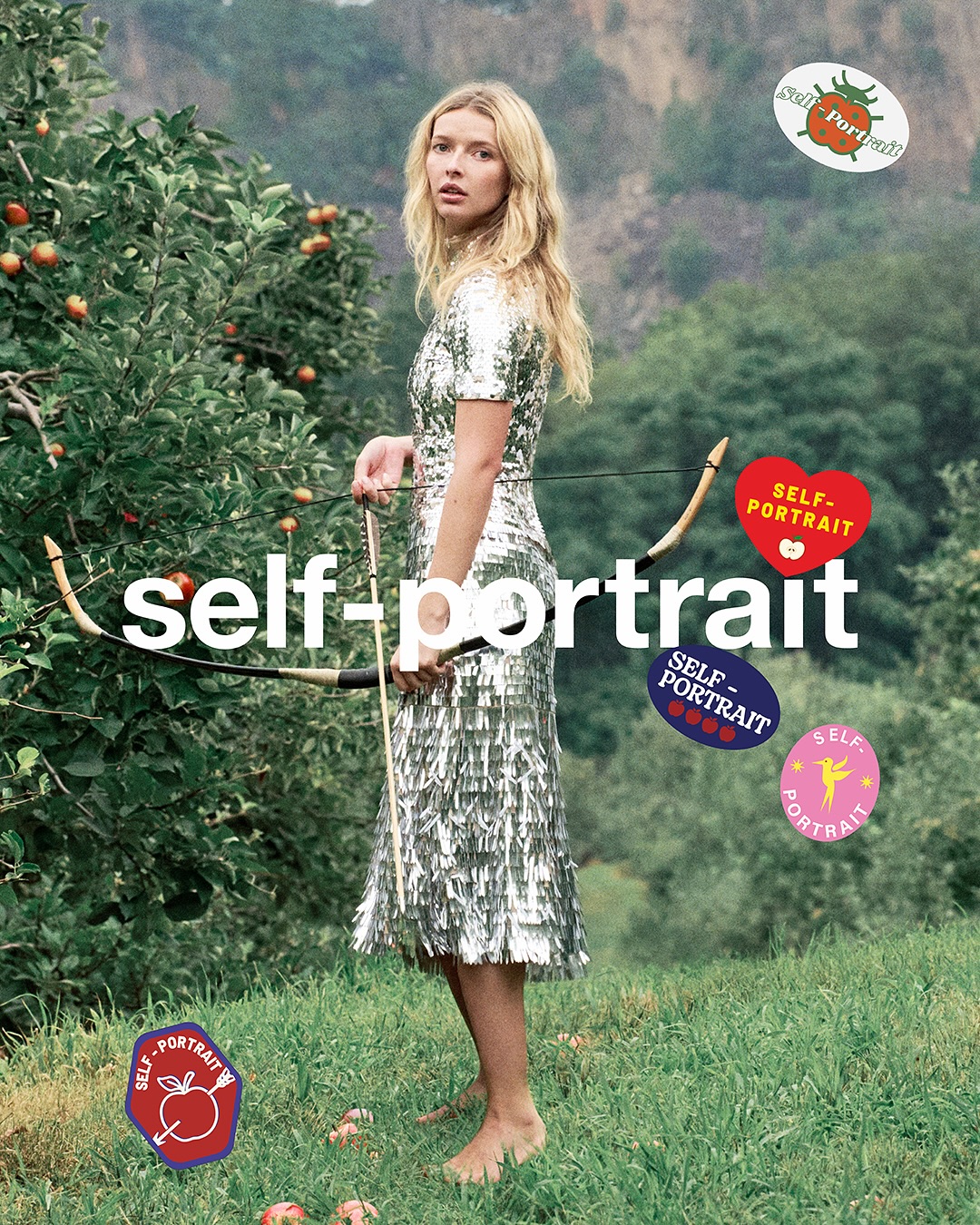Apple Martin for Self-Portrait photographed by Ryan McGinley Review