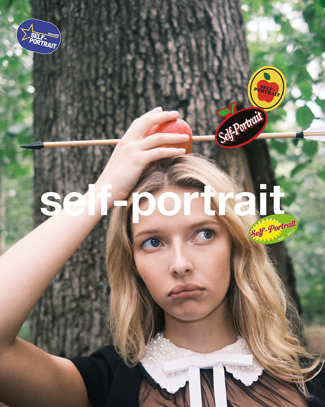 Apple Martin for Self-Portrait photographed by Ryan McGinley Review