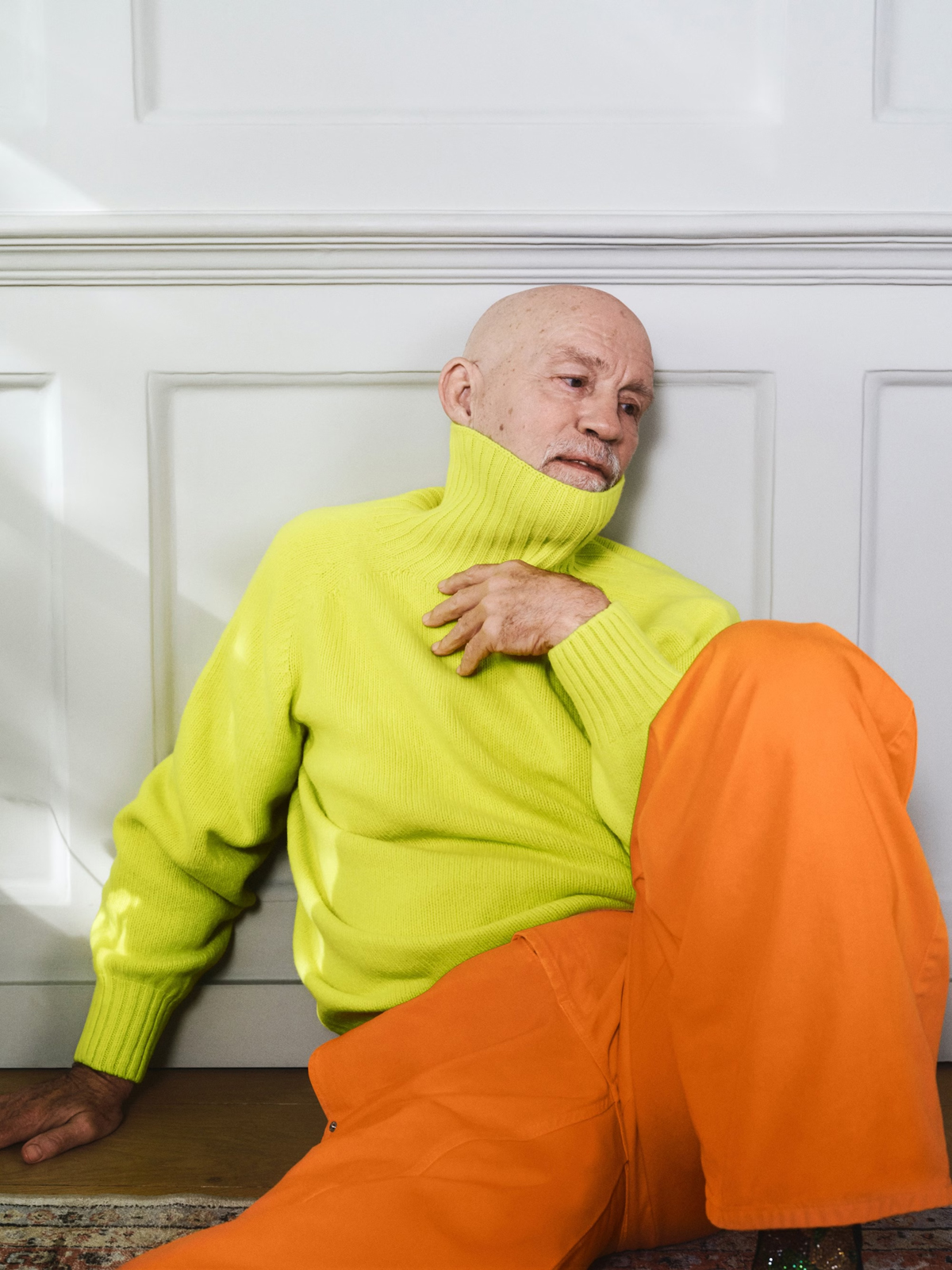 John Malkovich for JW Anderson Loafer Bag Campaign Review