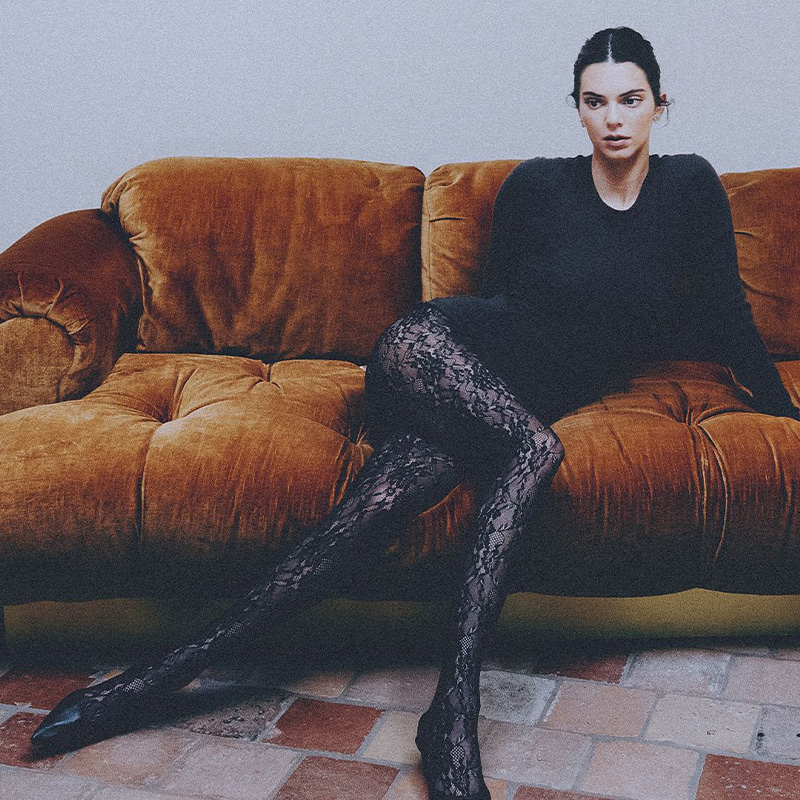 Calzedonia Brings Lace Tights Back for Fall 2025 with Kendall Jenner