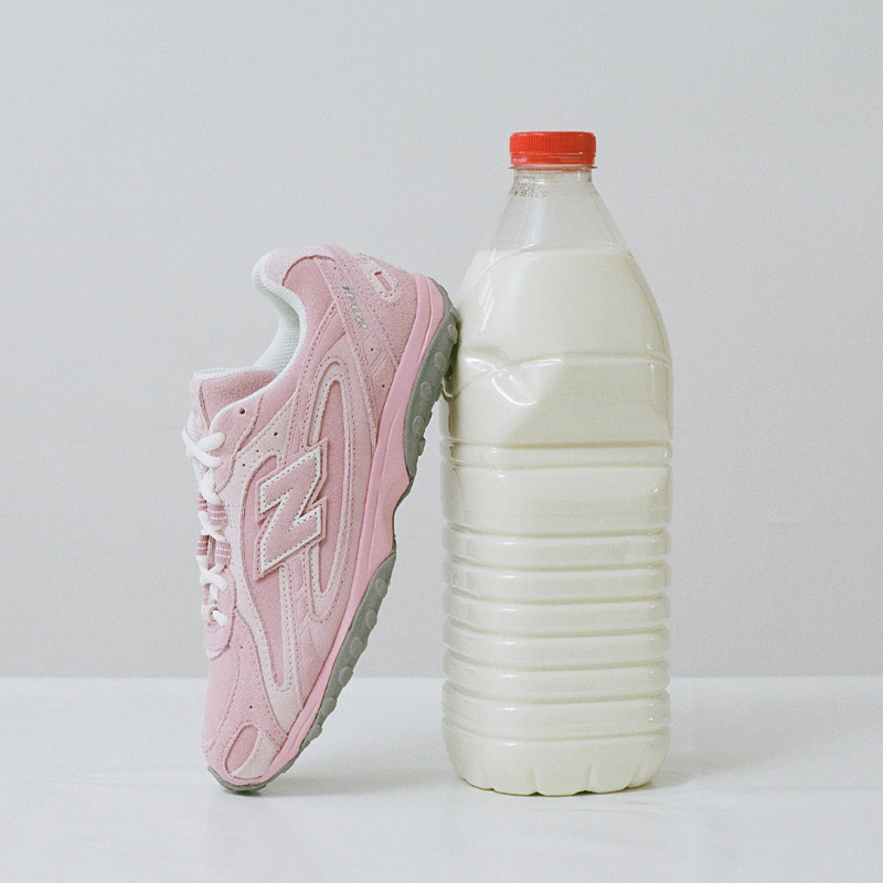 The Pink Lands Softly at NAKED Copenhagen x New Balance