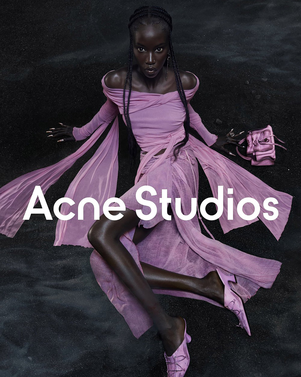 Anok Yai for Acne Studios