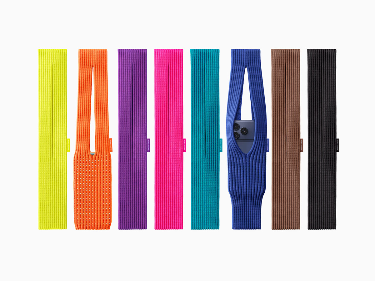 Apple and Issey Miyake Introduce the 3D-Knitted iPhone Pocket