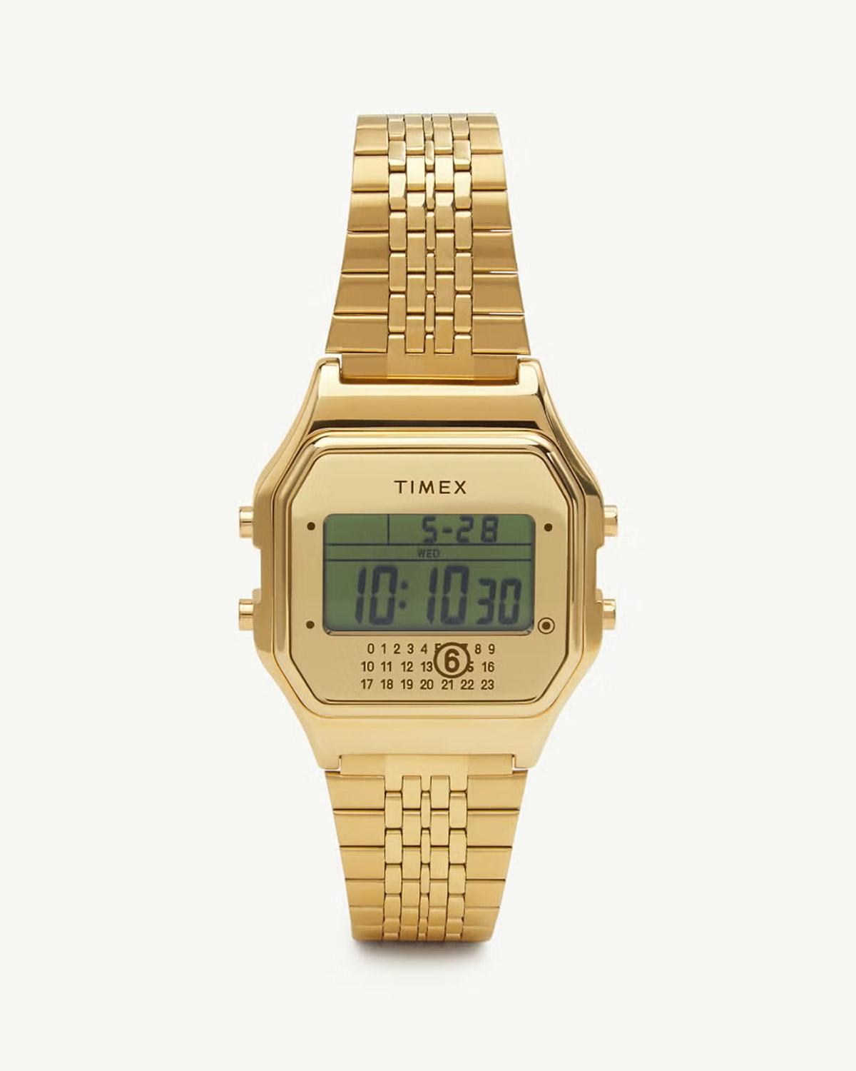 Maison Margiela Timex T80 Watch in Gold