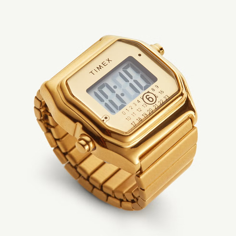 Maison Margiela and Timex Give the T80 Ring Watch a Gold Update